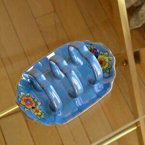Vintage Noritake Lusterware Toast Caddy
